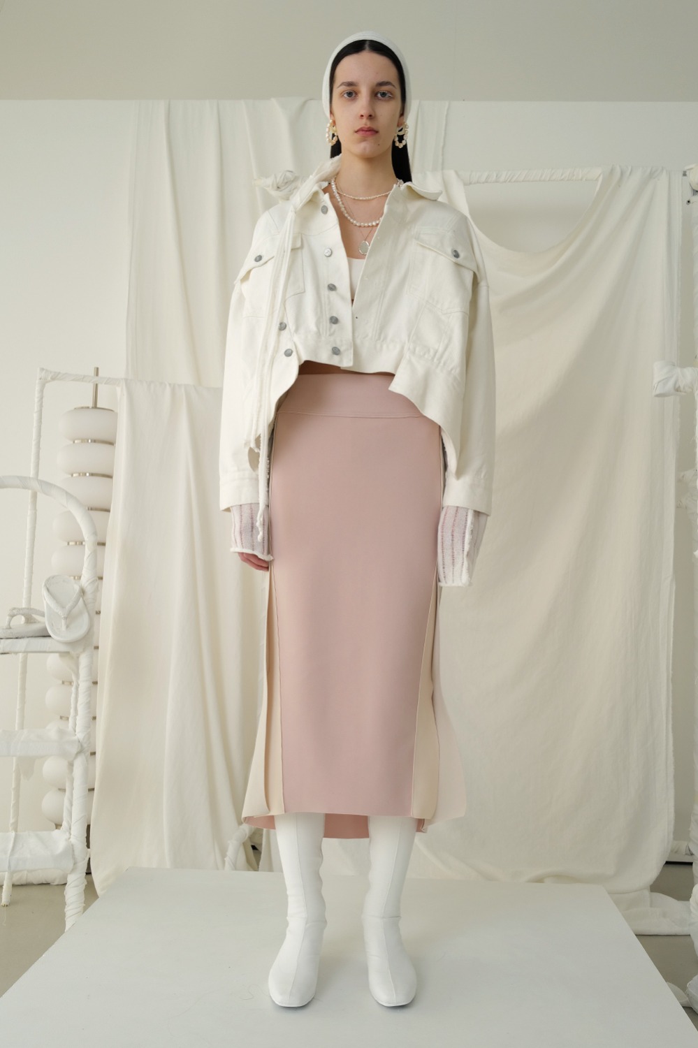 Lender Skirt_Cream Pink