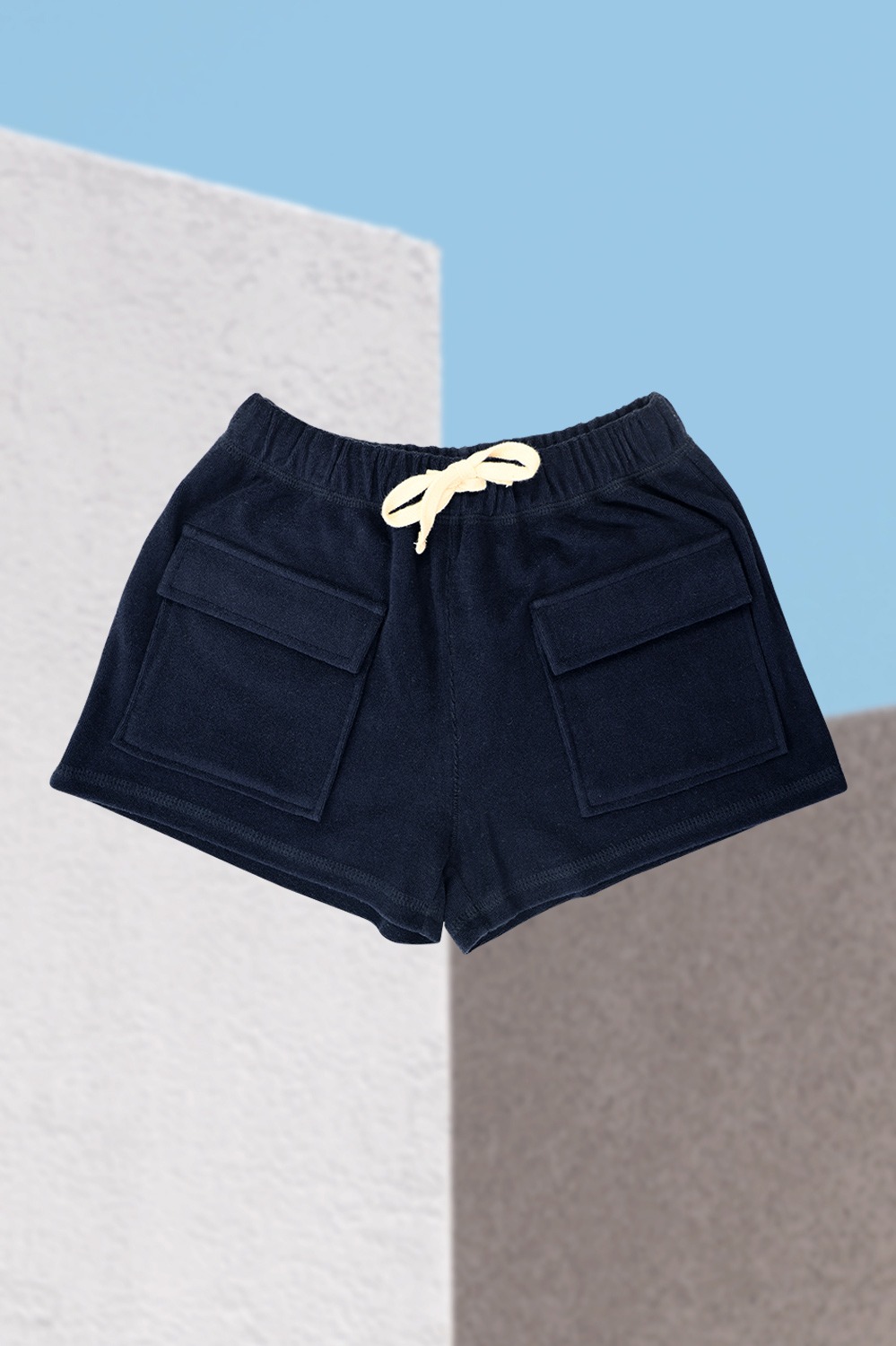 Kid&#039;s Cargo Shorts_Navy